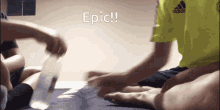 Epic Bottle Flip GIF