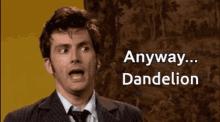 Dandelion One Love GIF - Dandelion One Love Doctor Who GIFs