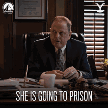 She Is Going To Prison Judge Mitchell Davis GIF - She Is Going To Prison Judge Mitchell Davis Yellowstone GIFs
