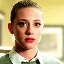 Betty Cooper Hold Back Tears GIF - Betty Cooper Hold Back Tears Holding Back Tears GIFs