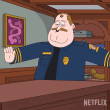 Fuck This Chief Crawford GIF - Fuck This Chief Crawford Paradise Pd GIFs