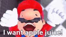 Smg4 Mario GIF - Smg4 Mario I Want Apple Juice GIFs