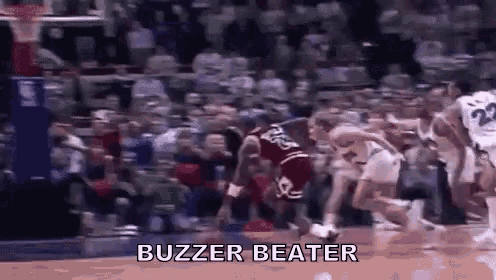 MJ's Buzzer Beater - Nba - Sticker