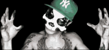 Salmo Skeleton GIF - Salmo Skeleton Tattoo GIFs