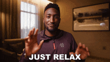 Just Relax Marques Brownlee GIF - Just Relax Marques Brownlee Chill Out GIFs