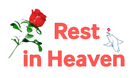 Rest In Heaven Sticker - Rest In Heaven Stickers