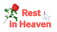 Rest In Heaven Sticker - Rest In Heaven Stickers