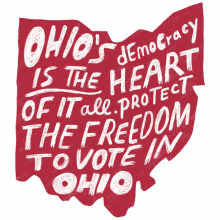 ohios democracy is the heart of it all protect the freedom to vote in ohio voting voting rights voting rights laws