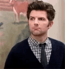 Parks And Rec Ben GIF - Parks And Rec Ben Stare GIFs