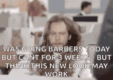 Hair Flip Was Going To Barbers GIF - Hair Flip Was Going To Barbers New Look GIFs
