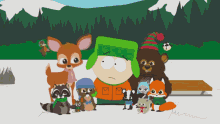South Park Kyle Broflovski GIF - South Park Kyle Broflovski Woodland Critters GIFs