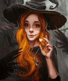 Elliered Witch GIF - Elliered Witch Red Hair GIFs