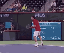 pedro martinez overhead smash tennis fail oops