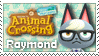 Animal Crossing Stamp Sticker - Animal Crossing Stamp Raymond Stickers