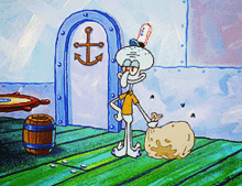 Spongebob Squidward GIF - Spongebob Squidward Trash GIFs