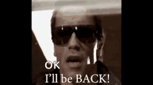 Ill Be Back Terminator GIF - Ill Be Back Terminator Arnold Schwarzenegger GIFs