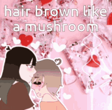 Hair Brown Like A Mushroom Cwc2 GIF - Hair Brown Like A Mushroom Cwc2 Dippyland GIFs