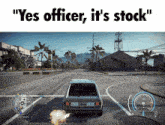Need For Speed Heat Yes Officer It'S Stock GIF - Need For Speed Heat Yes Officer It'S Stock Volkswagen Golf Gti Hatchback 1976 GIFs