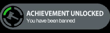 Banned Achievement Unlocked GIF - Banned Achievement Unlocked Achievement Banned GIFs