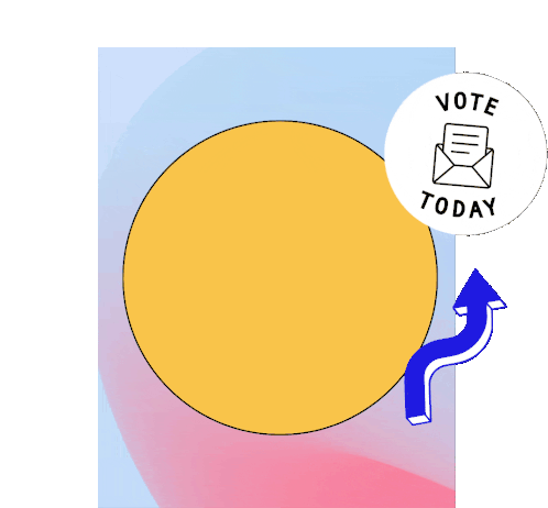 Vote Voting Sticker - Vote Voting Election Season Stickers