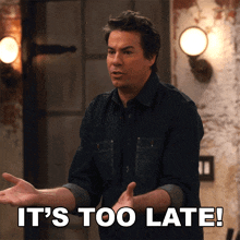 Its Too Late Spencer Shay GIF - Its Too Late Spencer Shay Icarly GIFs
