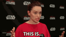 Daisy Ridley This Is Actually A Thing GIF - Daisy Ridley This Is Actually A Thing GIFs