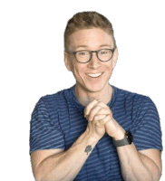Tyler Oakley Excited Sticker - Tyler Oakley Excited I Cant Wait Stickers