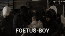 Foetus Boy Maskey GIF - Foetus Boy Maskey Gou Gou GIFs
