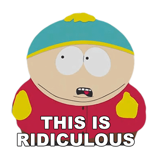 This Is Ridiculous Eric Cartman Sticker - This Is Ridiculous Eric Cartman South Park Stickers