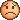 a pixel art smiley face with a sad look on its face