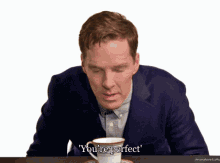 Perfect Tea GIF - Perfect Tea Benedict Cumberbatch GIFs