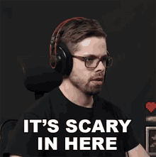 Its Scary In Here Nick Zetta GIF - Its Scary In Here Nick Zetta Basically Homeless GIFs