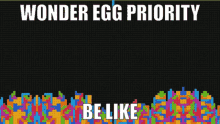 Wonder Egg Priority Tetris GIF - Wonder Egg Priority Tetris Wonder Egg GIFs