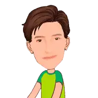 a boy in a green shirt is rubbing his eyes