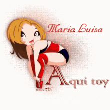 Maria Luisa Aqui Toy GIF - Maria Luisa Aqui Toy Presente GIFs