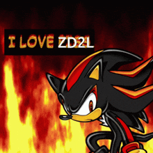 I Love Zd2l Shadow The Hedgehog GIF - I Love Zd2l Shadow The Hedgehog Zd2l GIFs