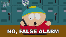 No False Alarm Eric Cartman GIF - No False Alarm Eric Cartman South Park GIFs