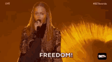 Freedom! GIF - Bet Awards Bet Awards2016 Beyonce GIFs