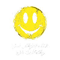 a yellow smiley face with the words bom shawka bookings underneath it