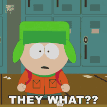 they what kyle south park wait what what did they do
