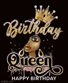 Birthday Queen GIF