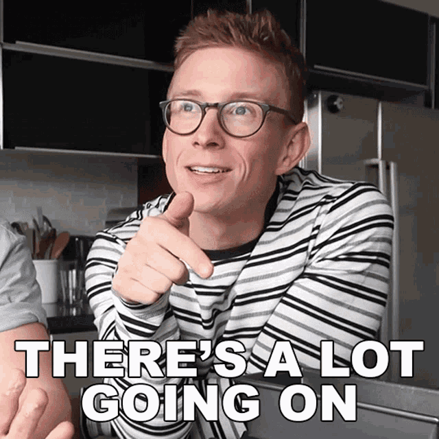 Theres A Lot Going On Tyler Oakley GIF - Theres A Lot Going On Tyler Oakley Tyler Oakley Channel GIFs