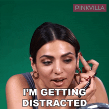I'M Getting Distracted Sukriti Kakar GIF - I'M Getting Distracted Sukriti Kakar Pinkvilla GIFs