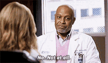 Greys Anatomy Richard Webber GIF - Greys Anatomy Richard Webber No Not At All GIFs
