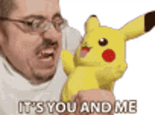 its you and me you and me together forever pikachu