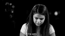 Selena Gomez Crying GIF - Selena Gomez Crying Im Sorry GIFs