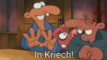 Werner In Kriech Werner Das Mus Kesseln GIF - Werner In Kriech Werner Das Mus Kesseln Werner GIFs