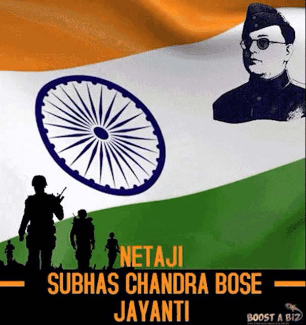 Netaji Subhas Chandra Bose | Netaji jayanti Poster | Flickr