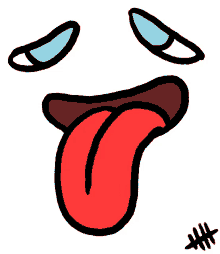 bleh sketch sketchnate sick tongue