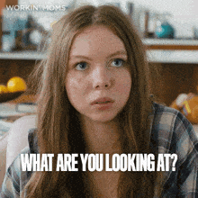 What Are You Looking At Alice Carlson GIF - What Are You Looking At Alice Carlson Workin Moms GIFs